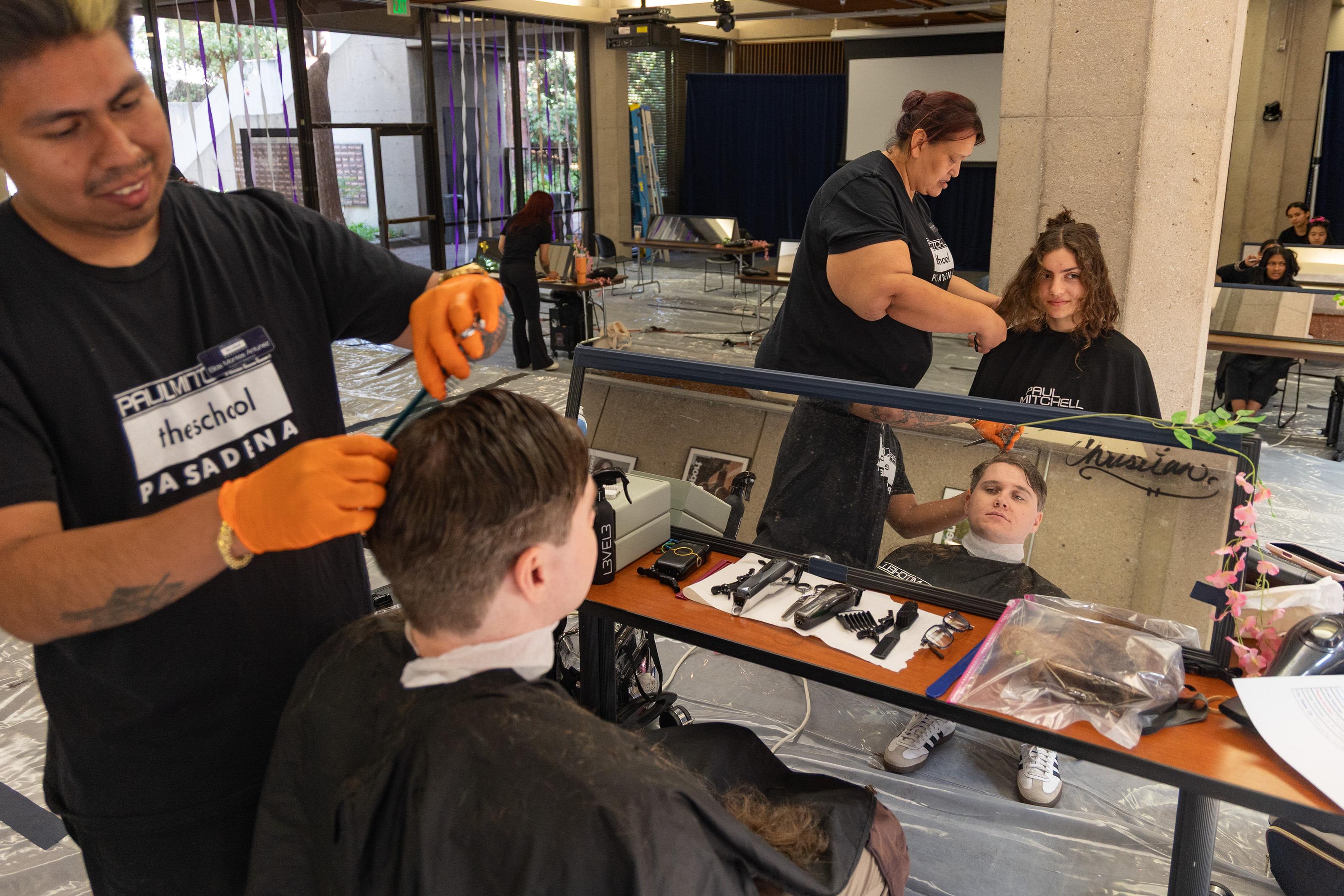 UCLA Alumni Scholars Club hosts annual haircut event for charity