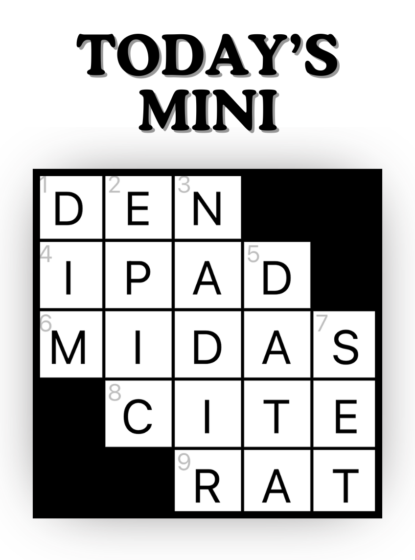 Mini Crossword